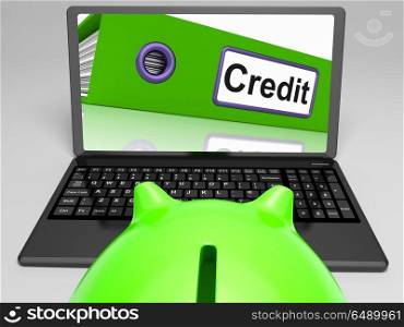 Credit Laptop Meaning Online Lending Or Repayments