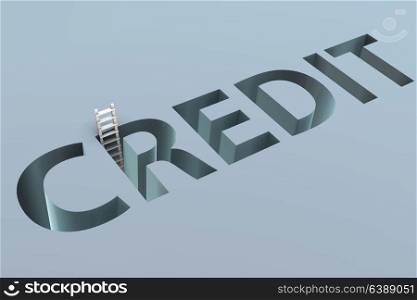 Credit word in the concept of borrowing