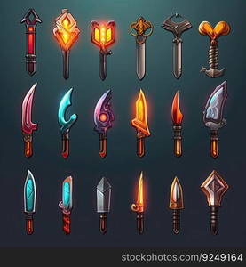 crime knife weapon game ai generated. black design, army background, cook hunting crime knife weapon game illustration. crime knife weapon game ai generated