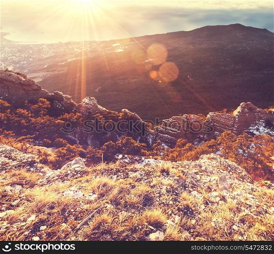 Crimean mountain