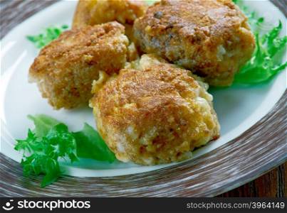 Crispy Rice Balls - Sharp Cheddar Arancini