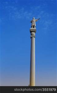 Cristobal Columbus colon statue in Maspalomas Gran Canaria