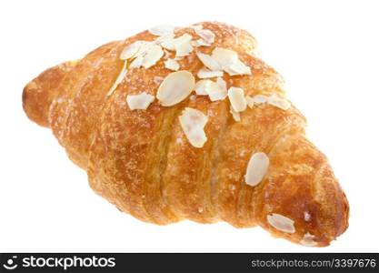 croissant isolated on a white