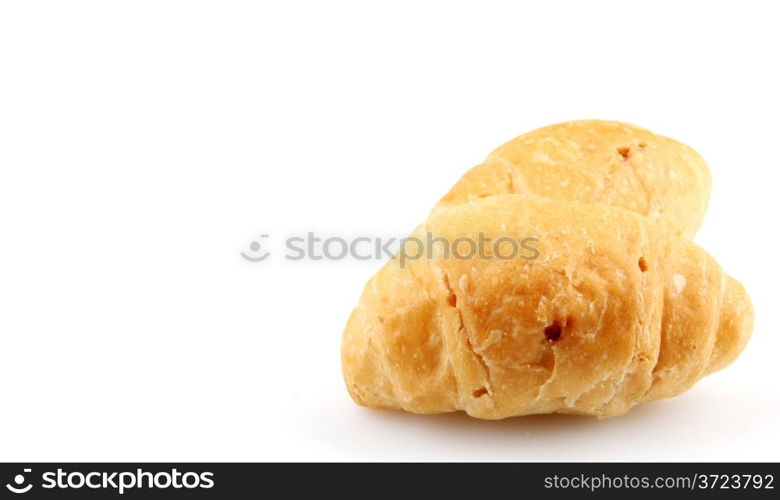 Croissant Isolated On White