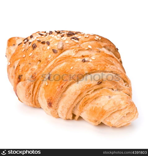 croissant isolated on white background