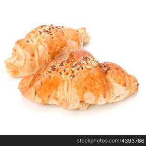 croissant isolated on white background