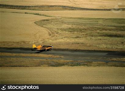 Crop duster plane, Washington state
