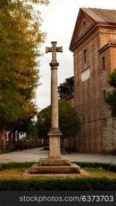 Cross of the fallen, in commemoration of the dead of the Spanish Civil War
