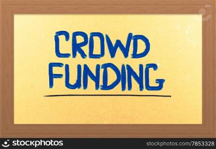 Crowd Funding Concept