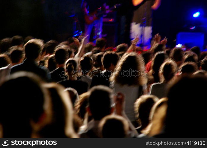 Crowd, Rock concert, Thessaloniki, Greece