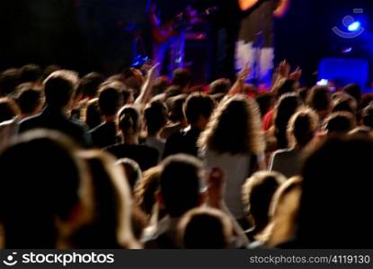 Crowd, Rock concert, Thessaloniki, Greece