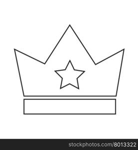 Crown icon Illustration design