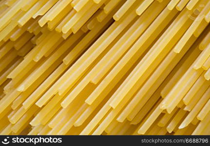 Crude spaghettis close upCrude spaghettis close up