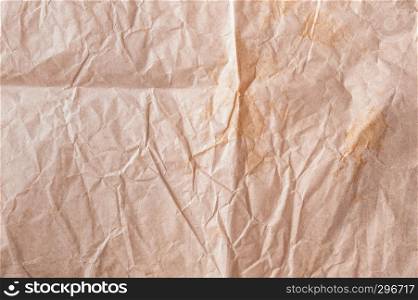 Crumpled old paper texture. Abstract grunge background. Distressed and industrial backdrop design. Dirty detail grain pattern.. Grunge paper texture. Crumpled old dirty cardboard distressed and industrial background design.