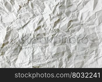 crumpled paper