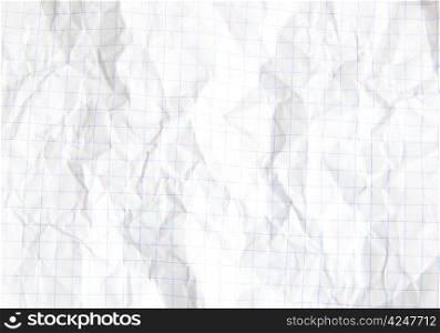 crumpled paper great for textures and backgrounds