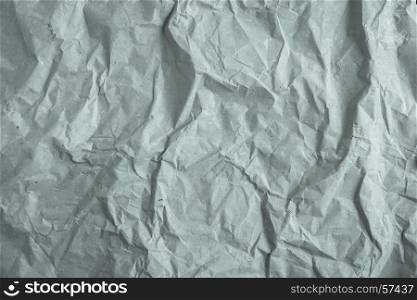 Crumpled paper texture. Recycled paper background