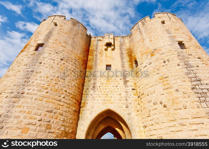 Crusader Fortress of Aigues Mortes in France