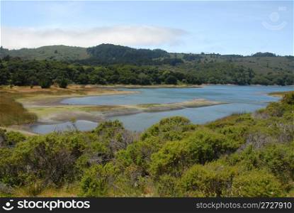 Crystal Springs Reservoir, San Mateo County, California