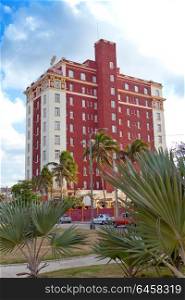 "Cuba. " Nacional" hotel -The most known hotel of Havana, is constructed in 1930. "