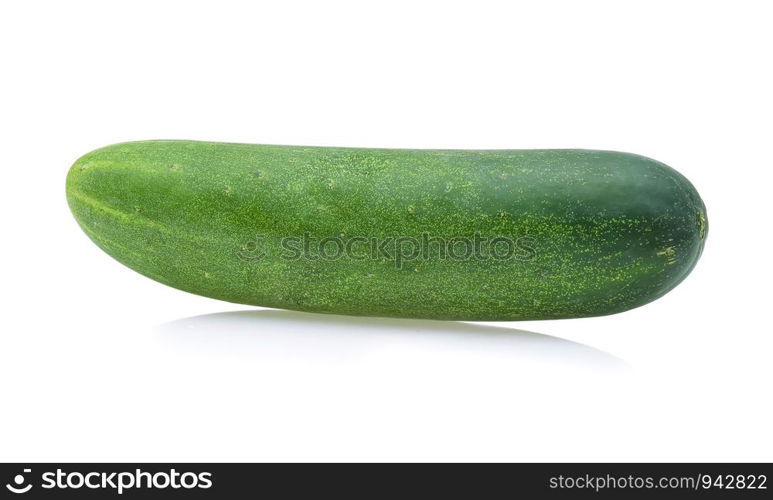 cucumber isolated on white