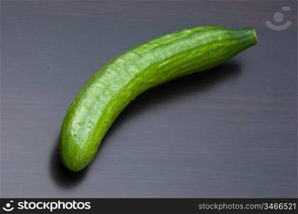 cucumber on the kitchen table
