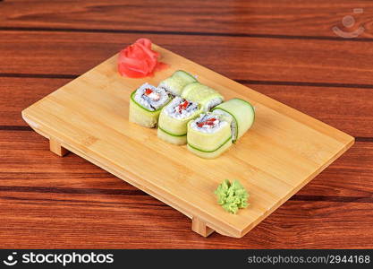 cucumber sushi rolls