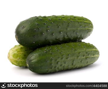 Cucumber vegetable isolated on white background