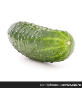 Cucumber vegetable isolated on white background cutout