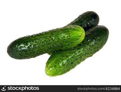 Cucumber - very tasty and useful vegetable. It is used in kitchens of many people