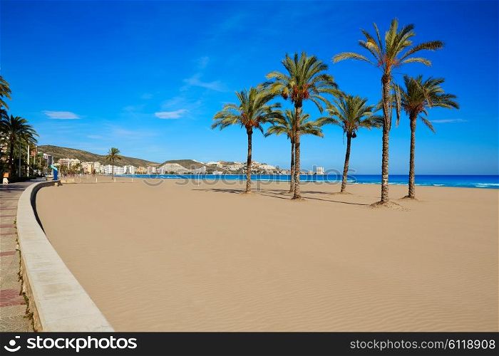 Cullera Sant Antoni beach San Antonio in Valencia of Spain