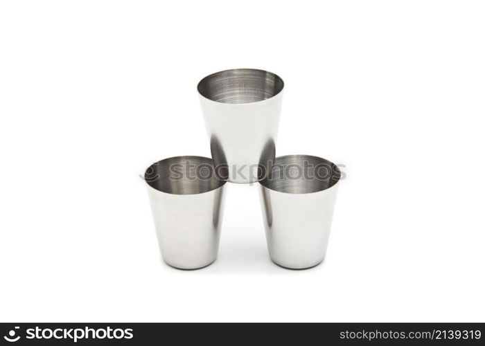 cup for cognac isolated on white background. cup for cognac