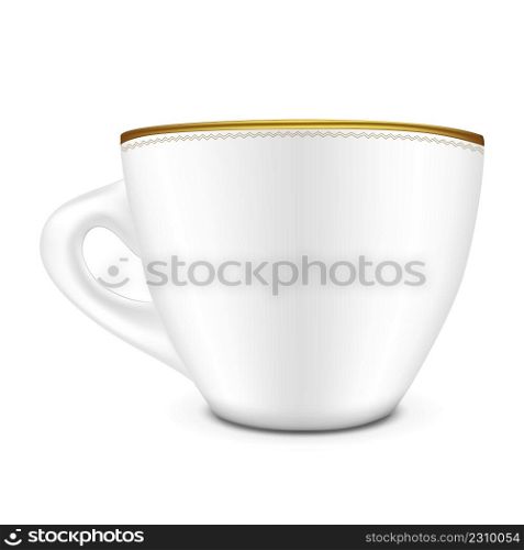 Cup illustration isolated on white background.. Cup illustration isolated on white background