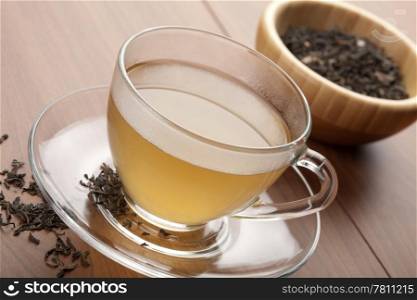 cup of green tea