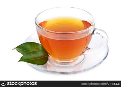 cup of tea isolated