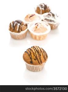 cupcakes isolated
