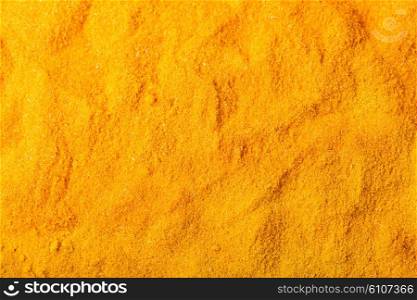 curry spice powder as background