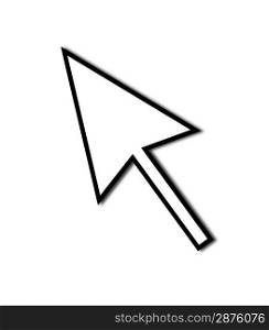 Cursor Arrow for the use with mouse or other pointer.