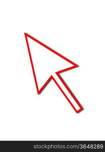 Cursor Arrow for the use with mouse or other pointer.