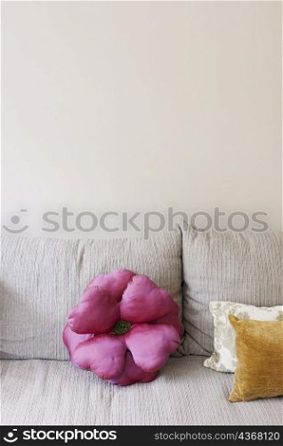 Cushions on a couch