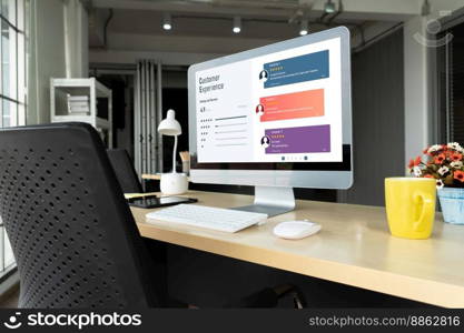 Customer experience and review analysis by modish computer software for corporate business. Customer experience and review analysis by modish computer software