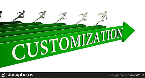 Customization Opportunities as a Business Concept Art. Customization Opportunities
