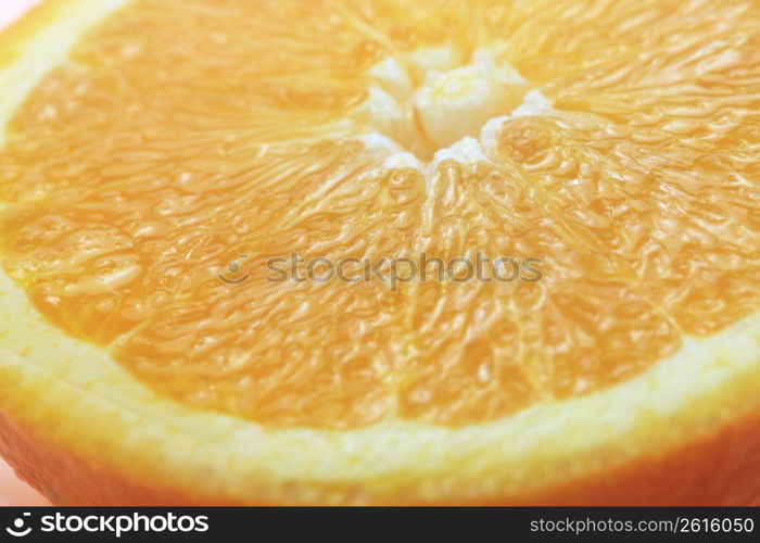 Cut orange