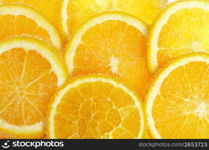 Cut orange