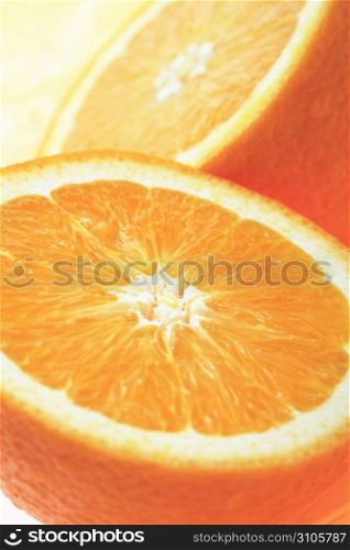 Cut orange