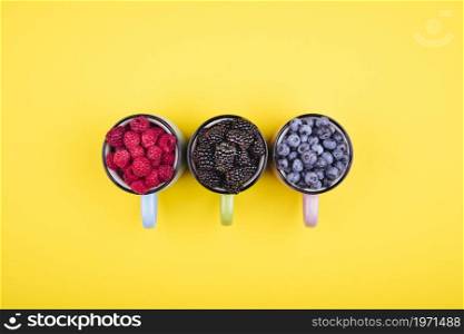 cute assortment forest fruit top view. High resolution photo. cute assortment forest fruit top view. High quality photo