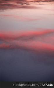 cute clouded sky pink shades