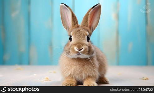 Cute Easter bunny rabbit