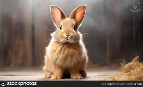 Cute Easter bunny rabbit