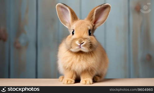 Cute Easter bunny rabbit